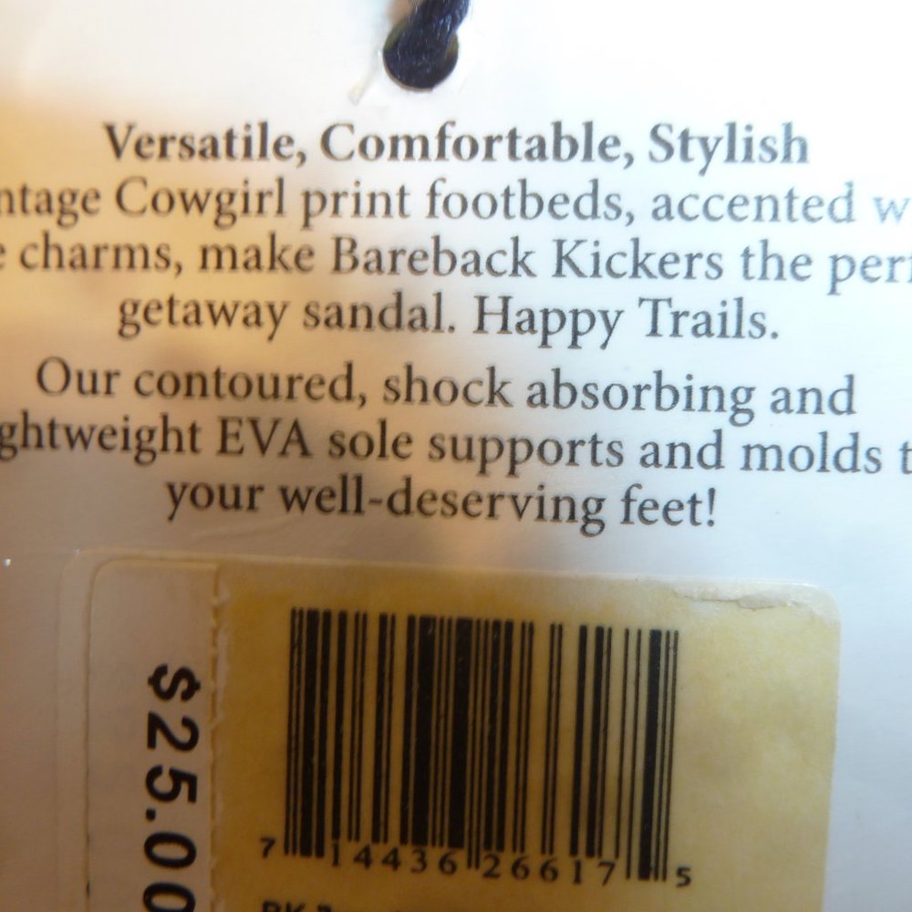 Sale - Versatile, Comfortable & Stylish Women"s Thong Sandal Cowgirl Flip Flops… - Picture 13 of 14